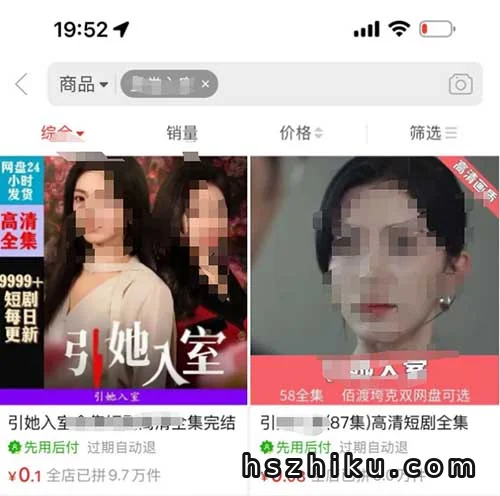 拼多多0.1元短剧背后的自动化赚钱项目相关页面与内容展示2