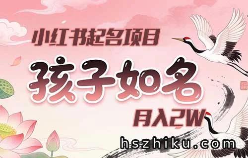 最新小红书起名项目相关页面与内容展示1