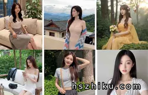 美女号玩法,超现实真人写真,软件全部免费,快来学!