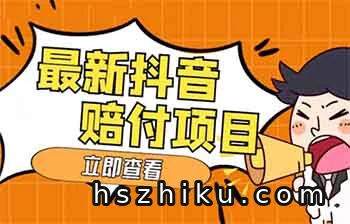 抖音最新赔付生财之道,月入过万玩法